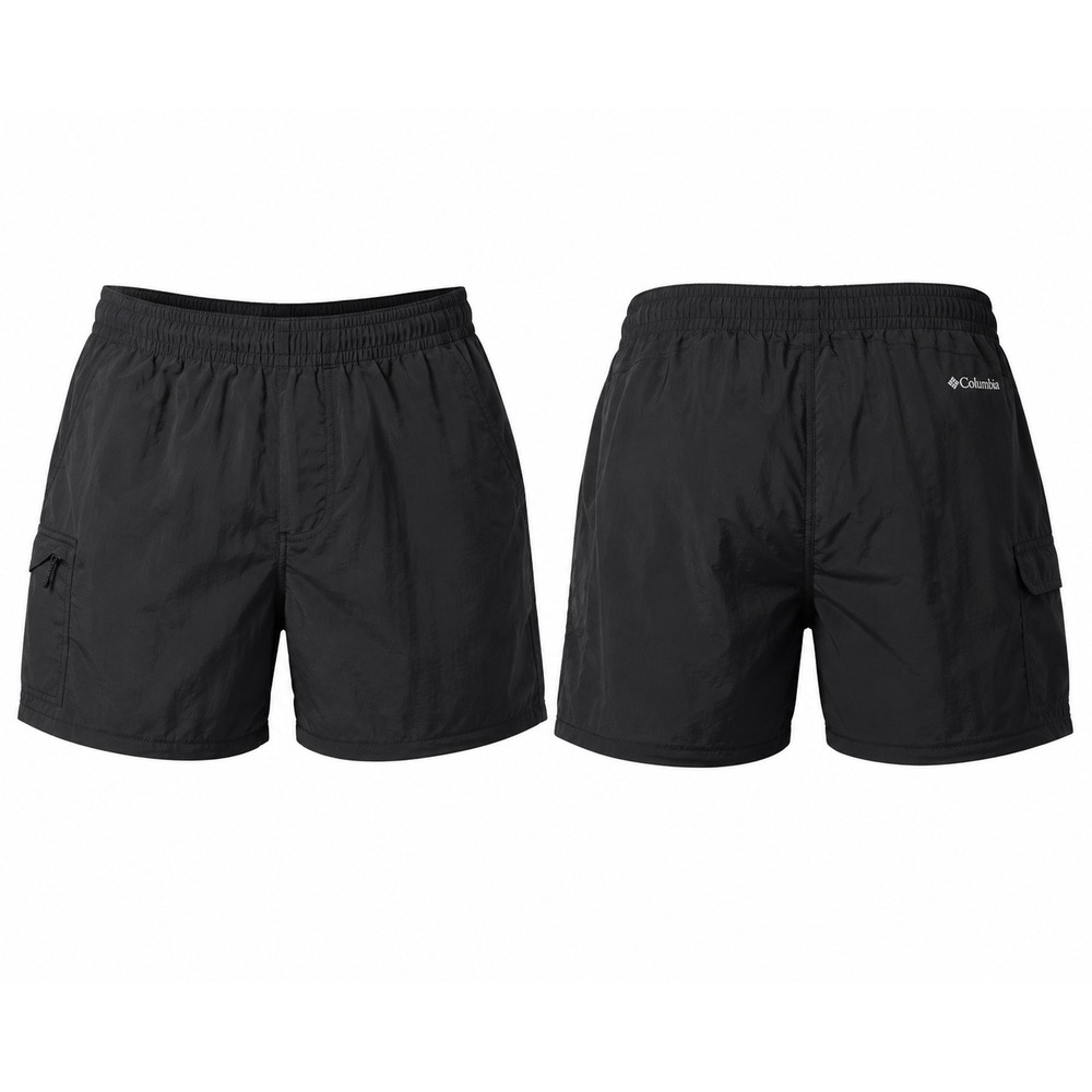 Columbia Hiking Shorts Womens XXL Black Stretch Nylon Gorpcore Outdoor